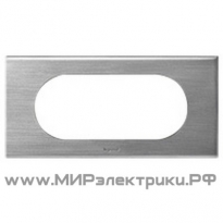 Сeliane Рамка 4/5 модулей фактурная сталь